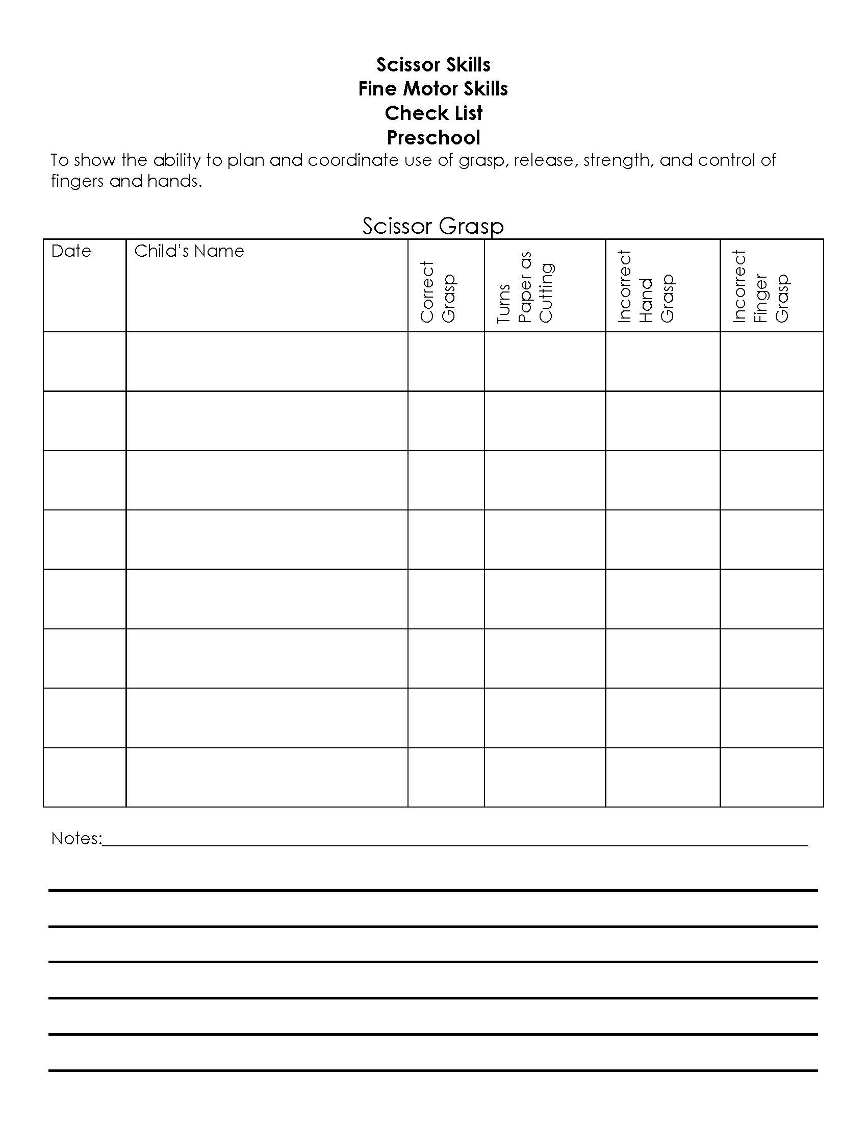 Checklist and Portfolio Assessment Tools